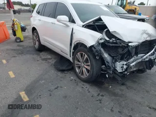 2020 Cadillac XT6 AWD Premium Luxury with VIN 1GYKPDRS3LZ197322, listed as a IAAI auction lot 41722467 with 58,128 mi miles. Bid and sale history available at carsss.com. Image 1.