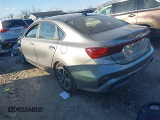 2023 Kia Forte LXS with VIN 3KPF24AD4PE635995, listed as a IAAI auction lot 41066706 with 61,619 mi miles and . Bid and sale history available at DreamBid. Image 3.