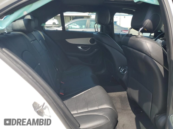 2019 Mercedes-Benz C 300 with VIN 55SWF8DB6KU296308, listed as a Copart auction lot 59987475 with 52,187 mi miles and Salvage title. Bid and sale history available at DreamBid. Image 10.
