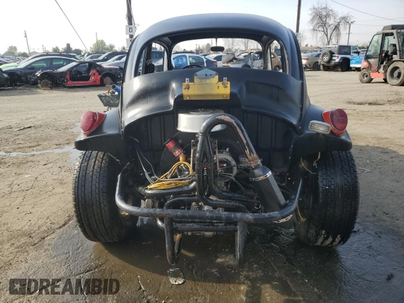 1967 Volkswagen Beetle with VIN 117653432, listed as a Copart auction lot 43755205 with Not Provided miles and Clean Title. Bid and sale history available at DreamBid. Image 6.