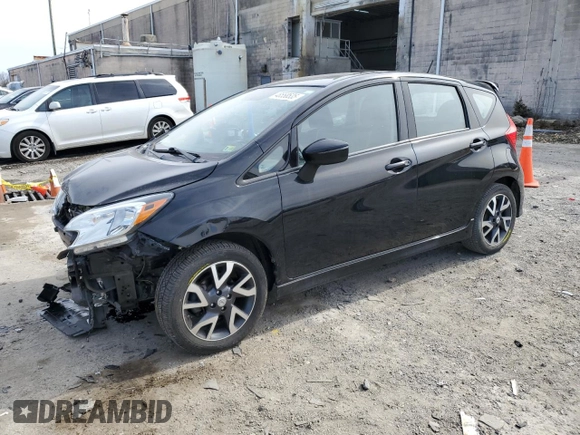 2016 Nissan Note SR with VIN 3N1CE2CP1GL388326, listed as a Copart auction lot 48558535 with 120,253 mi miles and Salvage title. Bid and sale history available at DreamBid. Image 1.
