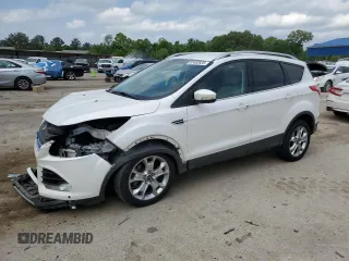 2015 Ford Escape Titanium с VIN 1FMCU9J96FUB69066, выставлен на аукционе Copart как лот 53482635 с пробегом 155 561 миль миль и Списание • Salvage title. История ставок и продаж доступна на DreamBid. Изображение 1.