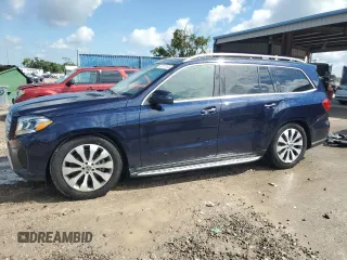 2018 Mercedes-Benz GLS 450 with VIN 4JGDF6EE2JB072018, listed as a Copart auction lot 72327534 with 10,827 mi miles and Non Repairable. Bid and sale history available at DreamBid. Image 1.