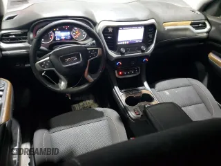 2021 GMC Acadia SLE with VIN 1GKKNRLS2MZ213274, listed as a Copart auction lot 48295345 with 64,457 mi miles and Salvage Title. Bid and sale history available at DreamBid. Image 8.