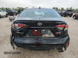 2024 Toyota Corolla XSE with VIN 5YFT4MCEXRP187024, listed as a Copart auction lot 51698325 with 57,561 mi miles and Salvage Title. Bid and sale history available at carsss.com. Image 6.