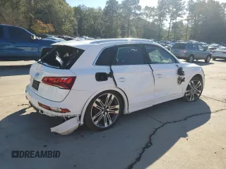 2018 Audi SQ5 Prestige with VIN WA1C4AFY9J2115345, listed as a Copart auction lot 79950304 with 107,514 mi miles and Salvage Title. Bid and sale history available at DreamBid. Image 3.