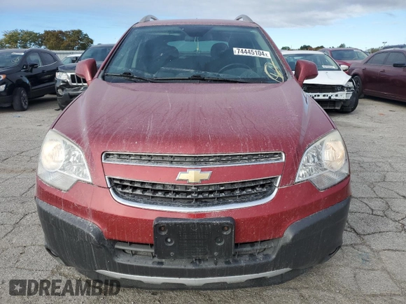 2012 Chevrolet Captiva Sport LS with VIN 3GNAL2EK1CS569445, listed as a Copart auction lot 74445104 with 157,667 mi miles and Salvage Title. Bid and sale history available at DreamBid. Image 5.