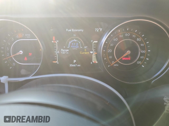 2023 Jeep Wrangler Willys with VIN 1C4HJXDG7PW520719, listed as a Copart auction lot 68978644 with 35,667 mi miles and Clean Title. Bid and sale history available at DreamBid. Image 9.