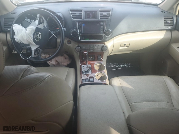 2013 Toyota Highlander Limited with VIN 5TDYK3EH5DS108999, listed as a Copart auction lot 88744325 with 163,707 mi miles and Salvage Title. Bid and sale history available at carsss.com. Image 8.