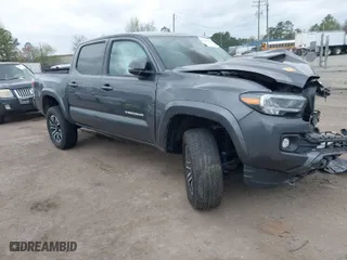 2023 Toyota Tacoma 4WD SR with VIN 3TMCZ5AN9PM538441, listed as a IAAI auction lot 41918710 with 1 mi miles. Bid and sale history available at carsss.com. Image 1.