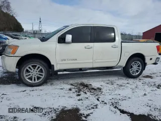 2013 Nissan Titan S with VIN 1N6AA0EC6DN314844, listed as a Copart auction lot 49824205 with 222,179 mi miles and Clean Title. Bid and sale history available at carsss.com. Image 1.