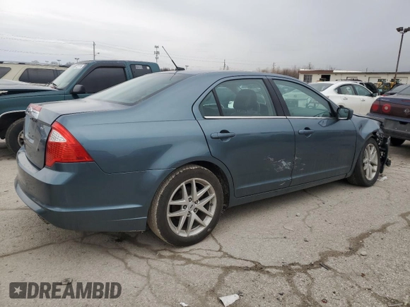 2011 Ford Fusion SEL with VIN 3FAHP0JA0BR334379, listed as a Copart auction lot 48172745 with 91,445 mi miles and Salvage Title. Bid and sale history available at carsss.com. Image 3.