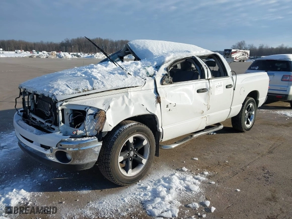 2008 Dodge Ram 1500 SLT with VIN 1D7HU18N68S586660, listed as a IAAI auction lot 41234520 with 1 mi miles. Bid and sale history available at carsss.com. Image 18.