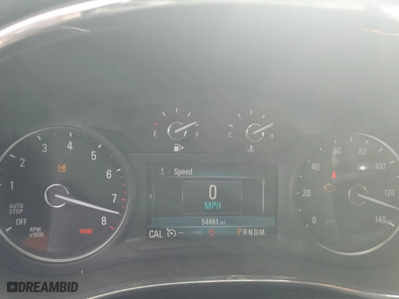 2019 Buick Encore Essence with VIN KL4CJGSM3KB867381, listed as a Copart auction lot 51577335 with 54,461 mi miles and Salvage Title. Bid and sale history available at carsss.com. Image 9.