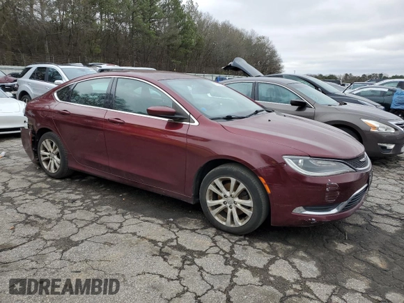 2016 Chrysler 200 Limited with VIN 1C3CCCAB6GN176011, listed as a Copart auction lot 87203864 with 177,823 mi miles and Salvage Title. Bid and sale history available at carsss.com. Image 4.