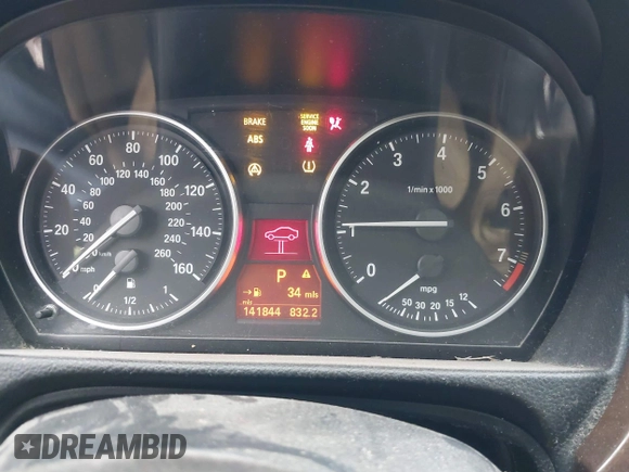 2011 BMW 3 Series 328i xDrive with VIN WBAPK5C54BA654166, listed as a IAAI auction lot 41462731 with 141,844 mi miles and . Bid and sale history available at DreamBid. Image 7.