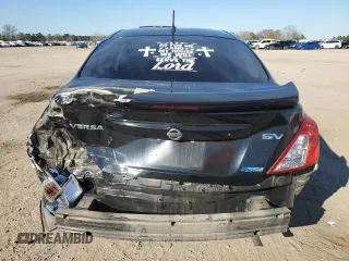 2014 Nissan Versa S with VIN 3N1CN7AP2EK451162, listed as a Copart auction lot 89150645 with 116,321 mi miles and Salvage Title. Bid and sale history available at DreamBid. Image 6.