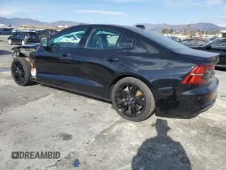 2024 Volvo S60 Plus Black Edition with VIN 7JRH60FH6RG294475, listed as a Copart auction lot 42765555 with Not provided miles and Salvage title. Bid and sale history available at DreamBid. Image 2.
