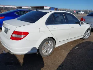 2011 Mercedes-Benz C-Class C 300 Sport with VIN WDDGF5EB9BR175906, listed as a IAAI auction lot 41719090 with 134,510 mi miles. Bid and sale history available at carsss.com. Image 4.