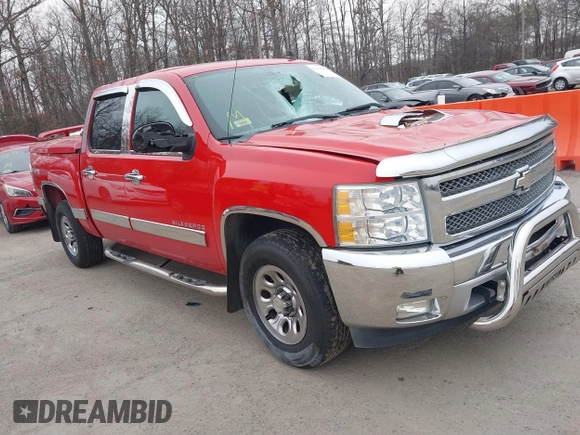 2012 Chevrolet Silverado 1500 LT with VIN 1GCPKSE76CF117318, listed as a IAAI auction lot 41618627 with 26,094 mi miles and . Bid and sale history available at DreamBid. Image 1.