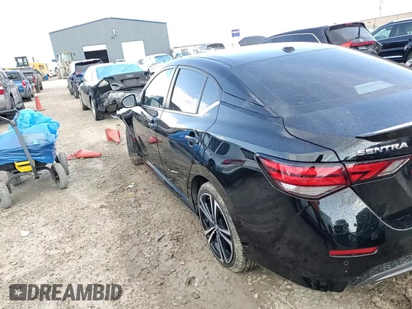 2021 Nissan Sentra SR with VIN 3N1AB8DV2MY277217, listed as a Copart auction lot 51702815 with 48,758 mi miles and Salvage Title. Bid and sale history available at DreamBid. Image 11.