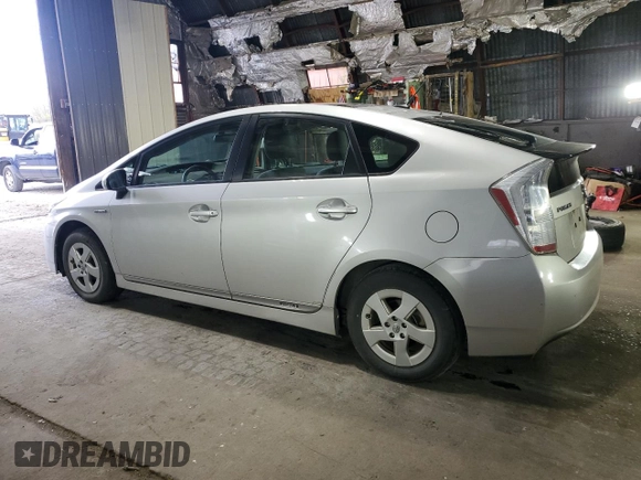 2010 Toyota Prius II with VIN JTDKN3DU6A0158501, listed as a Copart auction lot 55160735 with 136,027 mi miles and Salvage Title. Bid and sale history available at carsss.com. Image 2.