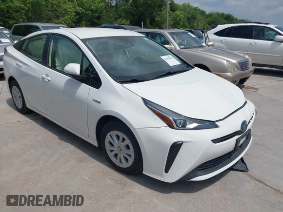 2020 Toyota Prius L Eco with VIN JTDKARFU9L3108236, listed as a IAAI auction lot 42004854 with 89,528 mi miles and . Bid and sale history available at DreamBid. Image 1.