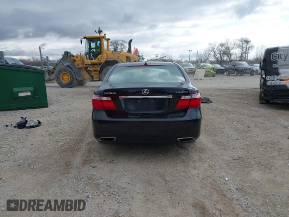 2007 Lexus LS 460 with VIN JTHBL46F075030940, listed as a IAAI auction lot 41962434 with 107,449 mi miles and . Bid and sale history available at DreamBid. Image 17.