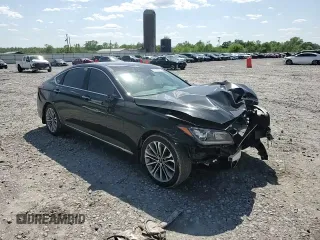 2017 Genesis G80 3.8L z VIN KMHGN4JEXHU175292, wystawiony jako Copart lot #51922895 z przebiegiem Nie podano mil oraz Szkoda całkowita • Salvage title. Historia ofert i sprzedaży dostępna na DreamBid. Obrazek 10.