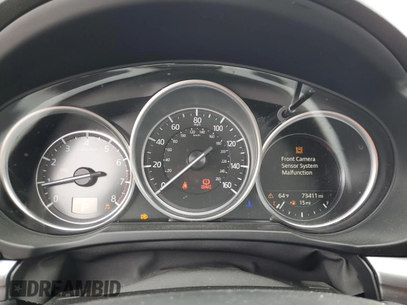 2020 Mazda CX-5 Touring with VIN JM3KFACM0L0857278, listed as a Copart auction lot 51980825 with 73,411 mi miles and Salvage Title. Bid and sale history available at carsss.com. Image 9.