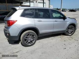 2022 Honda Passport EX-L with VIN 5FNYF8H50NB018717, listed as a Copart auction lot 65234043 with 30,005 mi miles. Bid and sale history available at carsss.com. Image 3.