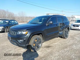 2015 Jeep Grand Cherokee Laredo with VIN 1C4RJFAG6FC171751, listed as a IAAI auction lot 41487935 with 134,113 mi miles. Bid and sale history available at carsss.com. Image 18.