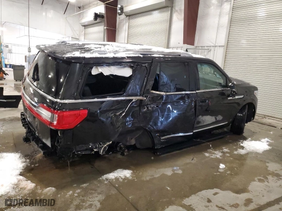 2019 Lincoln Navigator Reserve with VIN 5LMJJ2LT6KEL11854, listed as a Copart auction lot 44544185 with 113,977 mi miles and Salvage Title. Bid and sale history available at carsss.com. Image 3.