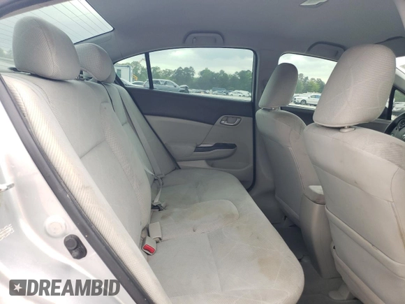 2012 Honda Civic LX z VIN 2HGFB2F56CH523429, wystawiony jako Copart lot #52933235 z przebiegiem 178 789 mil mil oraz Szkoda całkowita • Salvage title. Historia ofert i sprzedaży dostępna na DreamBid. Obrazek 10.