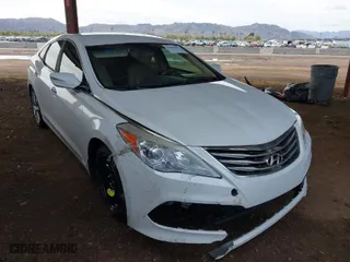 2016 Hyundai Azera with VIN KMHFG4JG6GA518624, listed as a IAAI auction lot 41808086 with 103,177 mi miles. Bid and sale history available at carsss.com. Image 1.