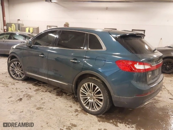 2016 Lincoln MKX Reserve with VIN 2LMTJ8LR8GBL48611, listed as a IAAI auction lot 41559403 with 125,393 mi miles. Bid and sale history available at carsss.com. Image 3.