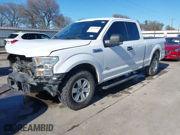 2017 Ford F-150 XL with VIN 1FTEX1CG5HKC87769, listed as a IAAI auction lot 41711952 with 147,486 mi miles. Bid and sale history available at carsss.com. Image 22.