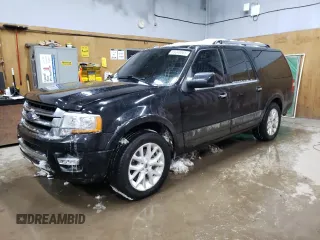 2017 Ford Expedition Max Limited z VIN 1FMJK2AT1HEA34557, wystawiony jako Copart lot #89048065 z przebiegiem 109 424 mil mil oraz Szkoda całkowita • Salvage title. Historia ofert i sprzedaży dostępna na DreamBid. Obrazek 1.