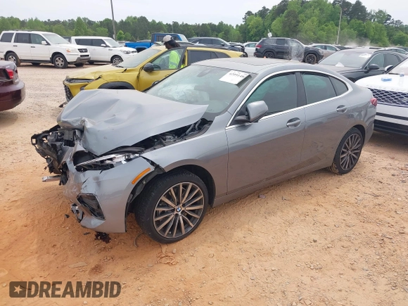 2022 BMW 2 Series 228i with VIN WBA53AK01N7K15253, listed as a IAAI auction lot 42091484 with 29,489 mi miles and . Bid and sale history available at DreamBid. Image 17.