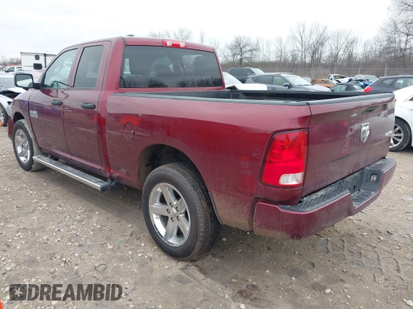 2017 Ram 1500 Express with VIN 1C6RR7FG2HS849239, listed as a IAAI auction lot 41204875 with 70,298 mi miles and . Bid and sale history available at carsss.com. Image 3.