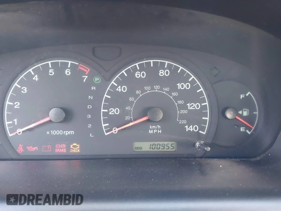 2003 Hyundai Elantra GLS z VIN KMHDN45D23U700908, wystawiony jako IAAI lot #42133529 z przebiegiem 100 955 mil mil oraz . Historia ofert i sprzedaży dostępna na DreamBid. Obrazek 7.