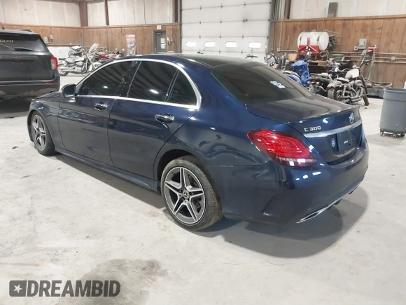 2020 Mercedes-Benz C 300 with VIN WDDWF8EB4LR563818, listed as a IAAI auction lot 41494813 with 72,552 mi miles and . Bid and sale history available at DreamBid. Image 3.