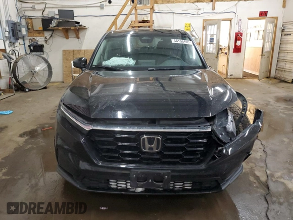 2023 Honda CR-V EX-L with VIN 5J6RS4H75PL001626, listed as a Copart auction lot 48156105 with 78,777 mi miles and Salvage Title. Bid and sale history available at carsss.com. Image 5.