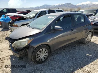 2015 Toyota Yaris L with VIN VNKKTUD36FA031744, listed as a Copart auction lot 50274075 with 224,664 mi miles and Salvage Title. Bid and sale history available at carsss.com. Image 1.
