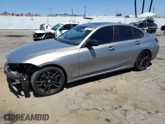 2022 BMW 3 Series 330i with VIN WBA5R1C04NFN14819, listed as a Copart auction lot 64467823 with 18,310 mi miles. Bid and sale history available at carsss.com. Image 1.