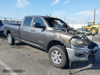 2020 Ram 2500 Big Horn with VIN 3C6UR5JL9LG257047, listed as a IAAI auction lot 41060453 with 1 mi miles. Bid and sale history available at carsss.com. Image 1.