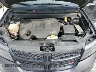 2017 Dodge Journey GT z VIN 3C4PDDEG5HT707190, wystawiony jako Copart lot #58492015 z przebiegiem 104 405 mil mil oraz Szkoda całkowita • Salvage title. Historia ofert i sprzedaży dostępna na DreamBid. Obrazek 12.