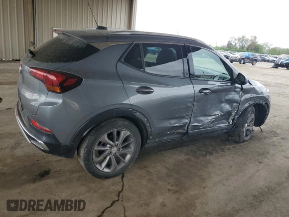 2020 Buick Encore GX Essence with VIN KL4MMFS28LB126309, listed as a Copart auction lot 55036685 with 51,537 mi miles and Salvage title. Bid and sale history available at DreamBid. Image 3.