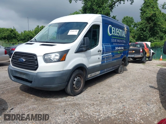 2017 Ford Transit with VIN 1FTYR2CM6HKA93982, listed as a IAAI auction lot 42689760 with 59,375 mi miles and . Bid and sale history available at DreamBid. Image 2.
