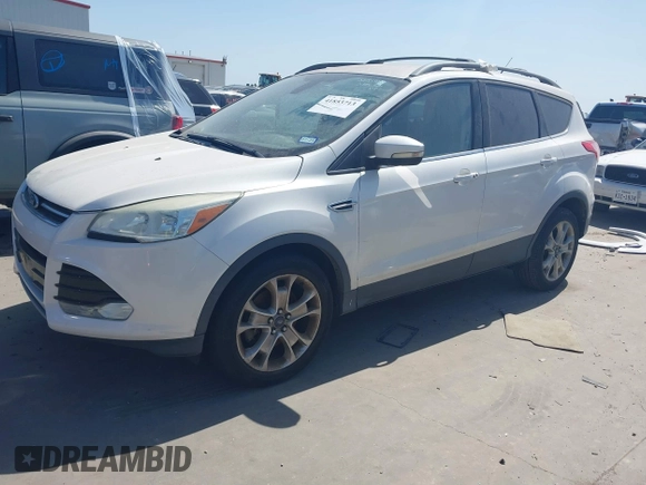 2013 Ford Escape SEL with VIN 1FMCU9H99DUA92213, listed as a IAAI auction lot 41853713 with 119,867 mi miles. Bid and sale history available at carsss.com. Image 2.